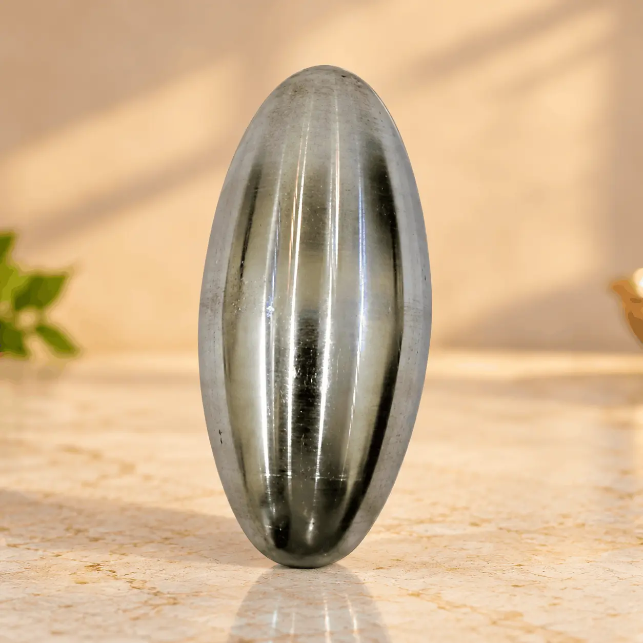 Iron Lingam (6 Inch) Iron Lingam 6 inch made from iron for traditional Vastu practices