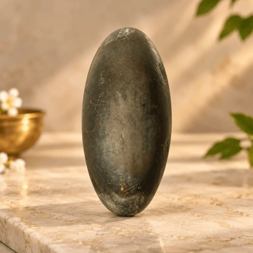 Lead Lingam 6 inch traditional metal Vastu product