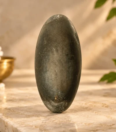 Lead Lingam 6 inch traditional metal Vastu product